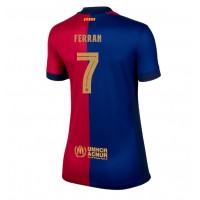 Barcelona Ferran Torres #7 Hemmatröja Kvinnor 2024-25 Korta ärmar